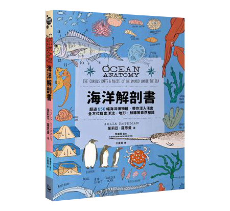 海洋解剖書：超過650幅海洋博物繪，帶你深入淺出，全方位探索洋流、地形、鯨豚等自然知識